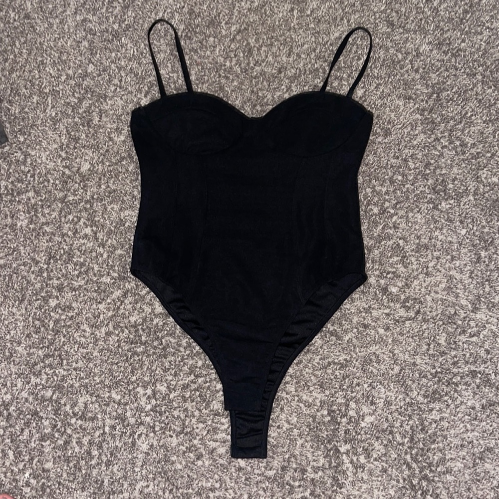 princess polly black bodysuit